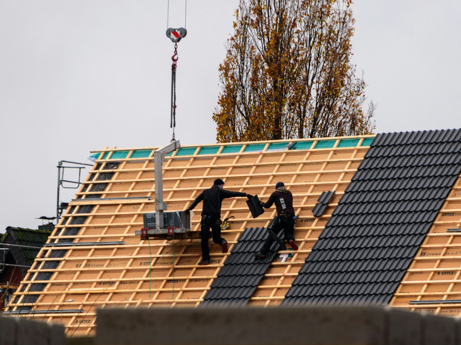 Travaux de couverture à Sanilhac